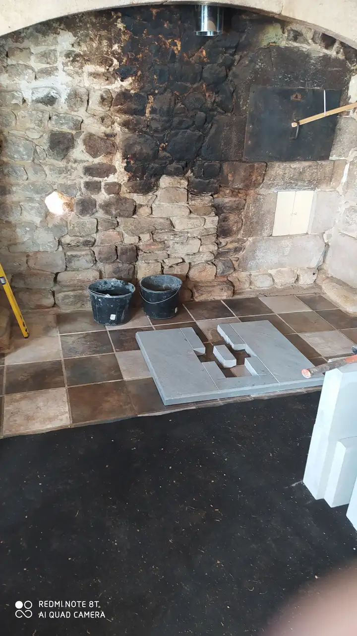 Installation Poêle de masse NunnaUnni Mamo Solo