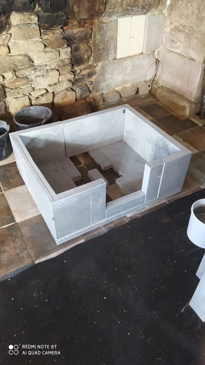 Installation Poêle de masse NunnaUnni Mamo Solo