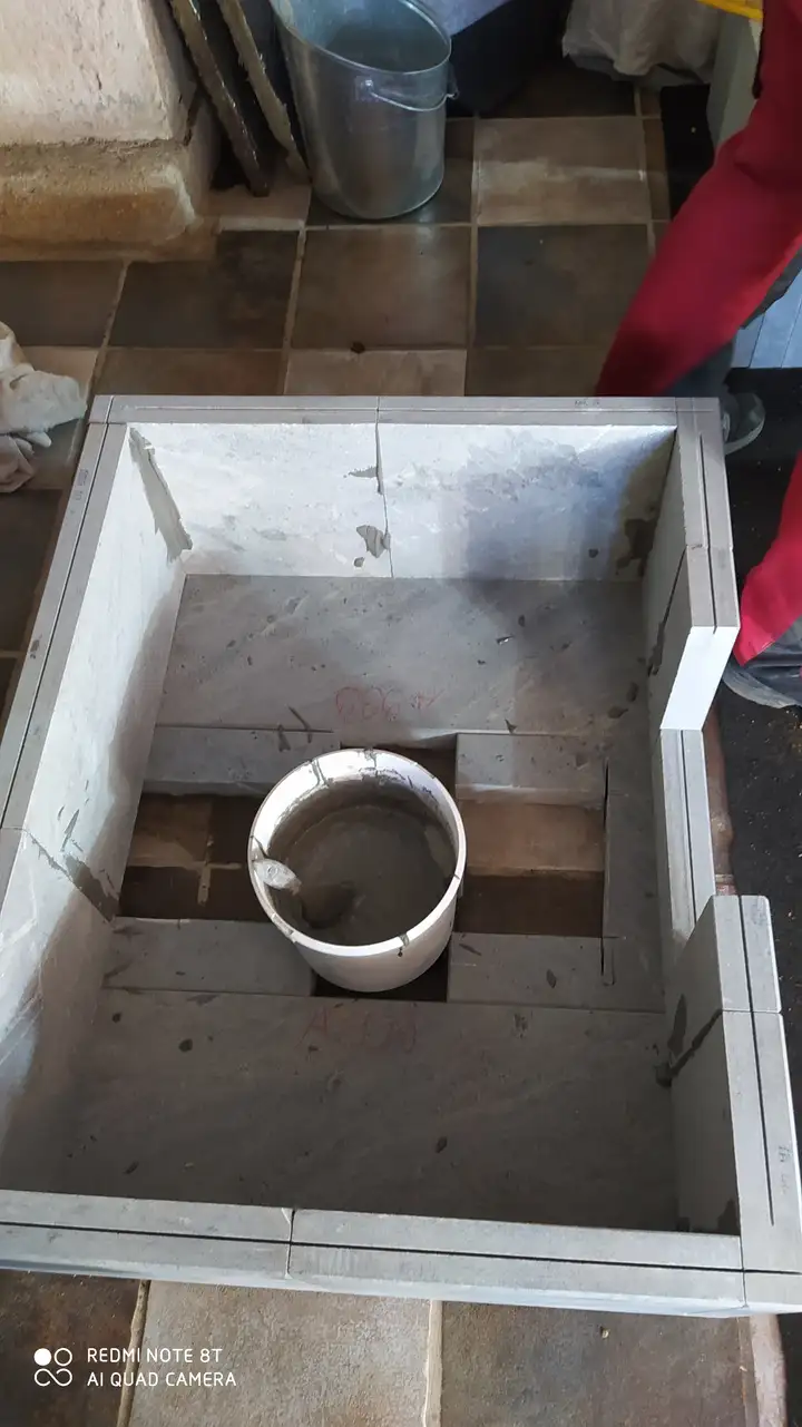 Installation Poêle de masse NunnaUnni Mamo Solo