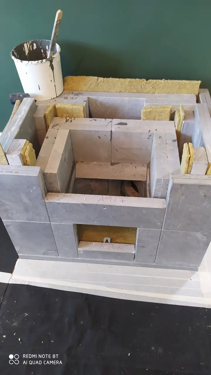 Installation Poêle de masse NunnaUnni Blanka PL