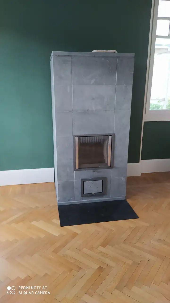 Installation Poêle de masse NunnaUnni Blanka PL