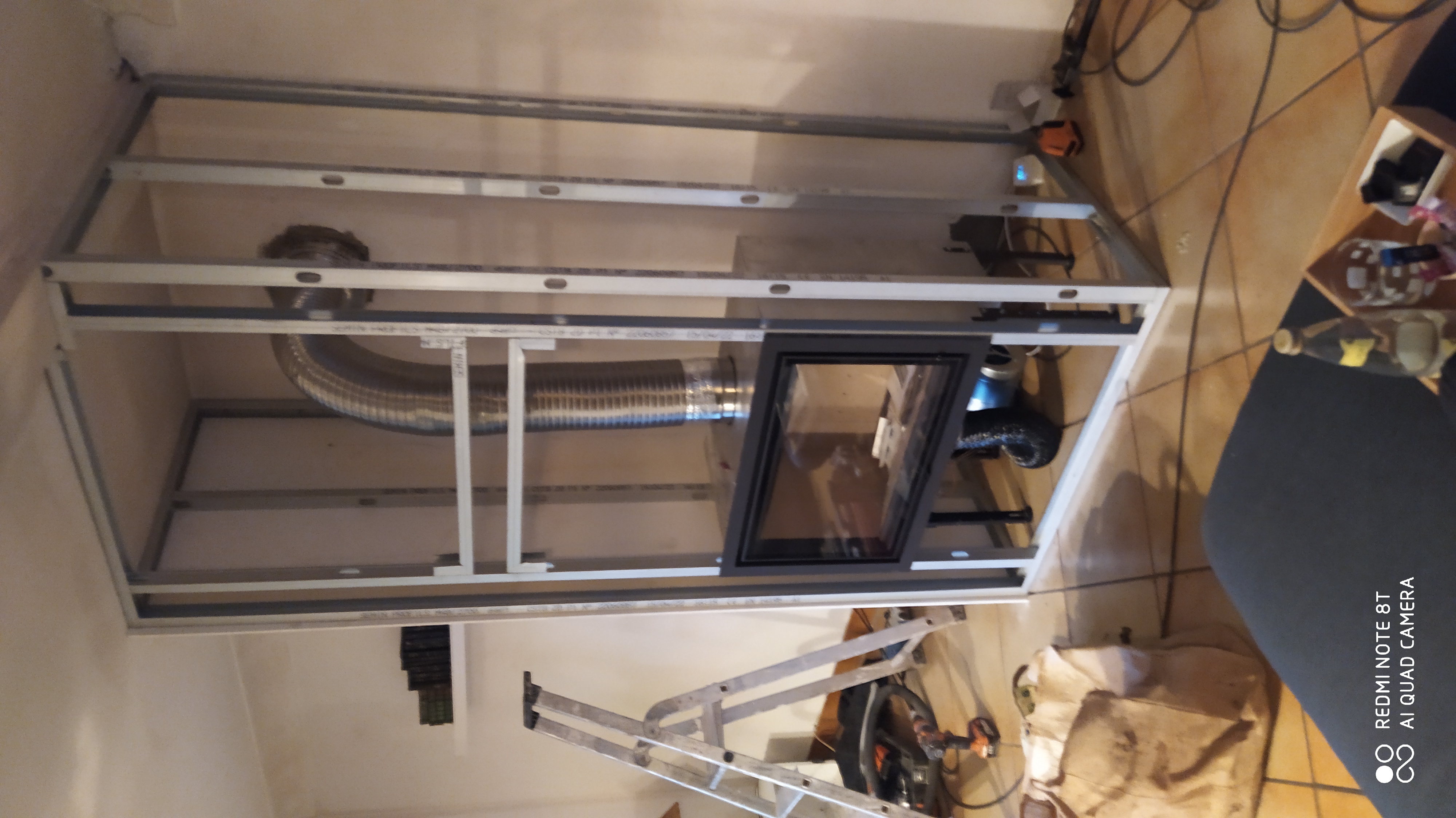 Pêole Jidé Loft 90-51 en cours d'installation