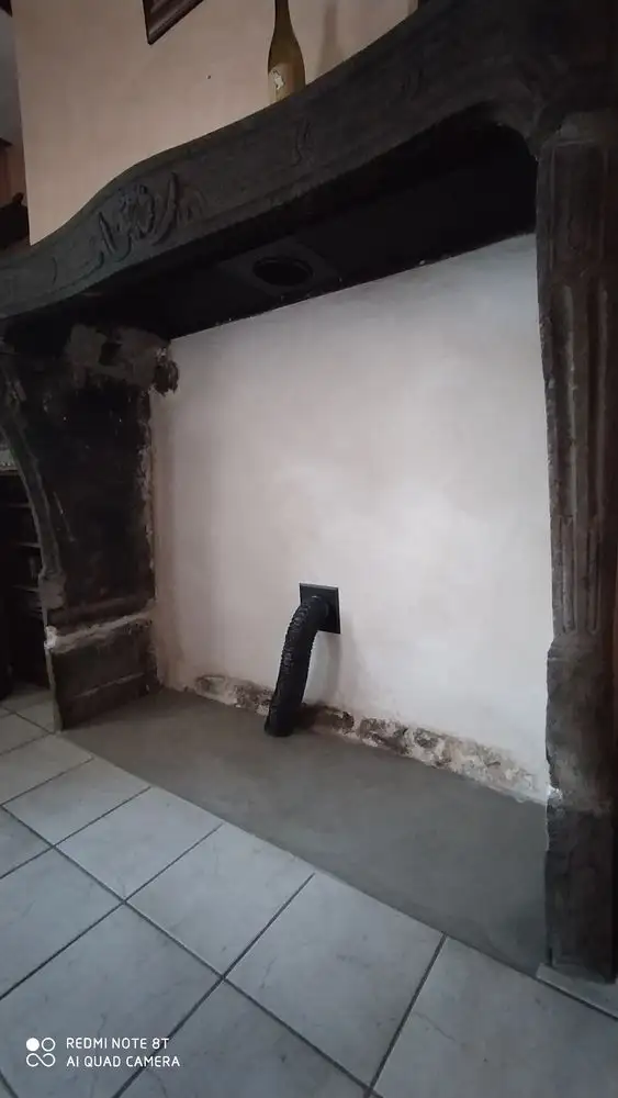 Arrivée d'air pour le poêle