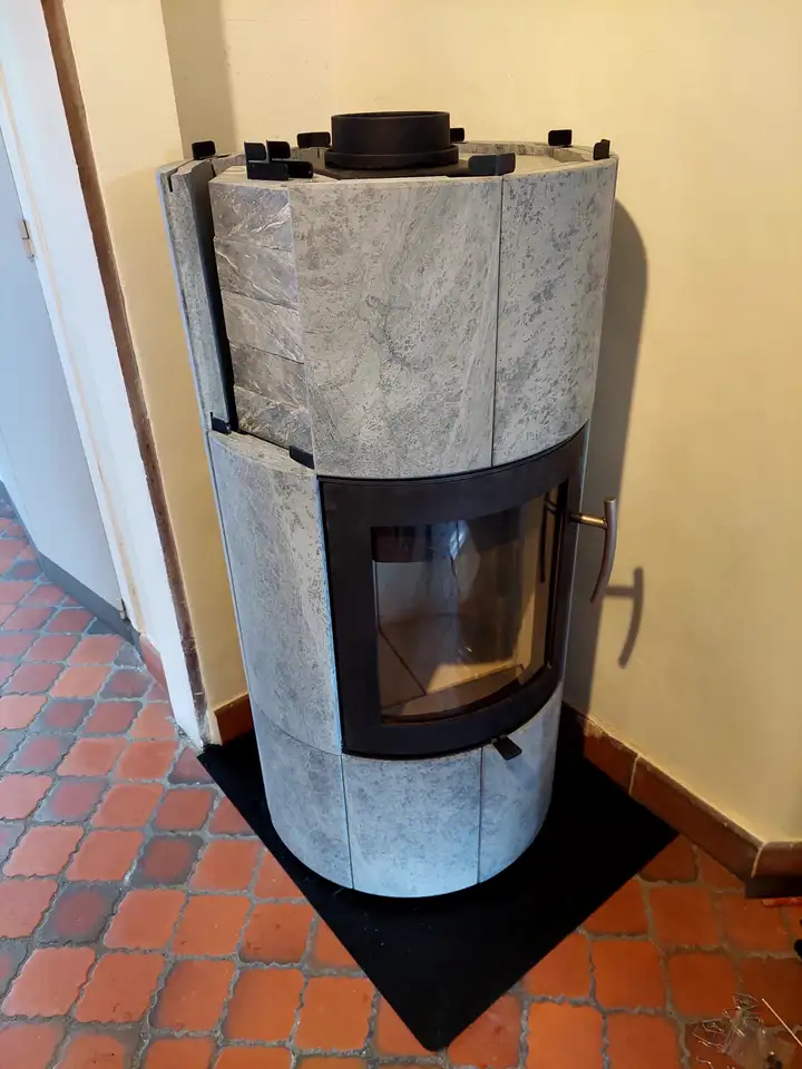 Installation du poêle Lotus M2
