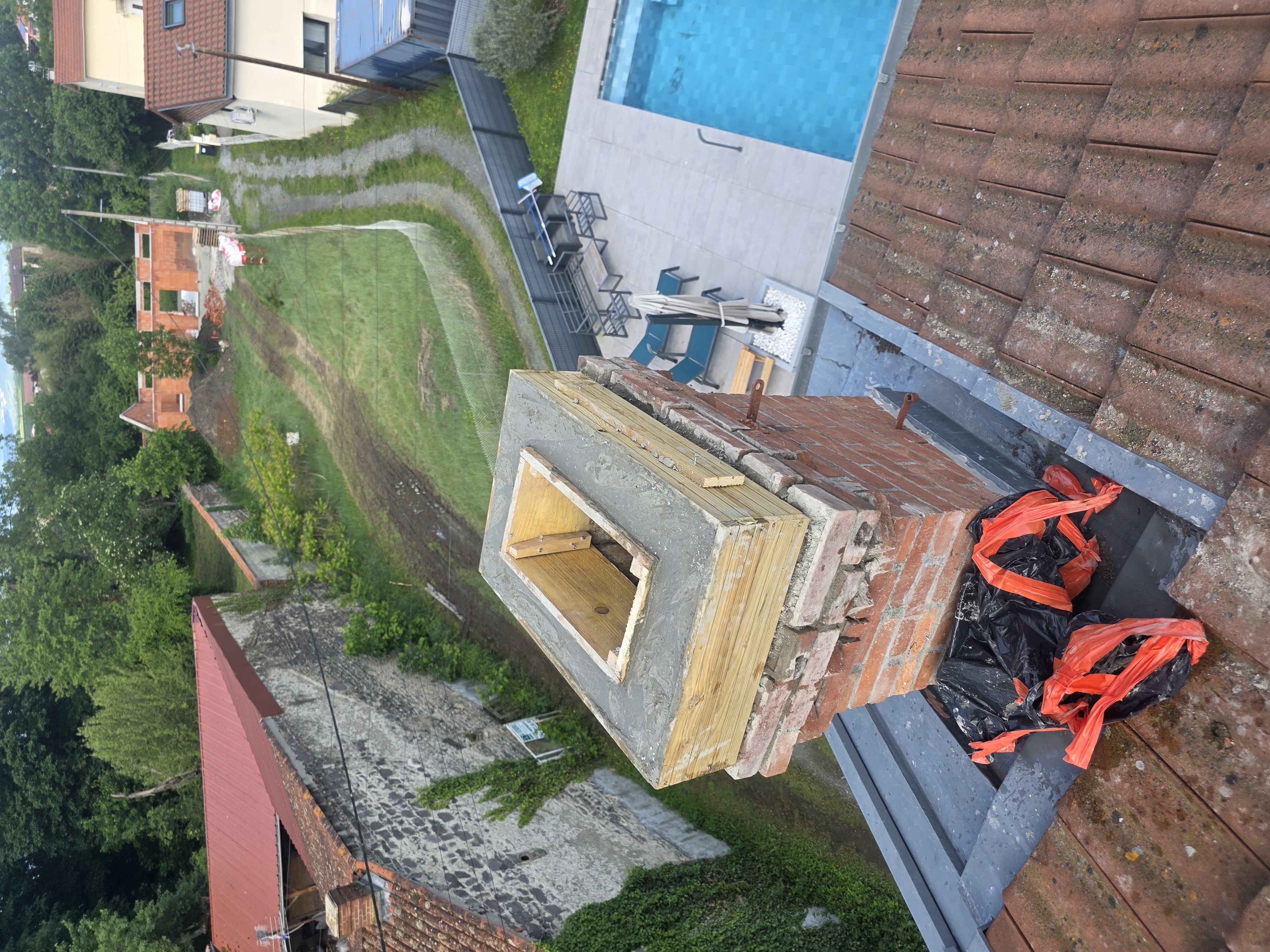 Réfection aux normes haut de cheminée
