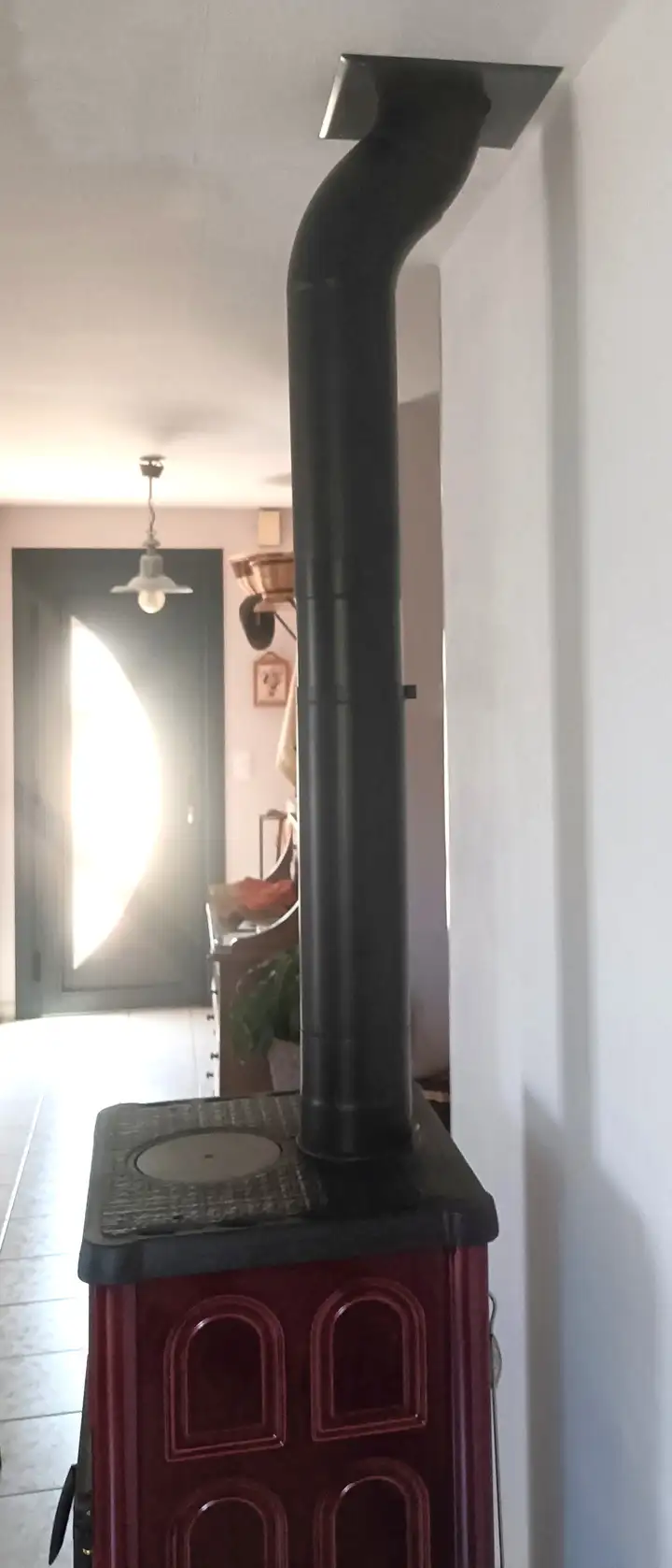 Poêle Fedora céramique bordeaux